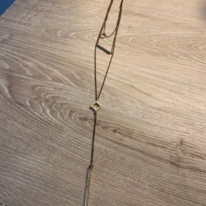 3 Chain Long Necklace